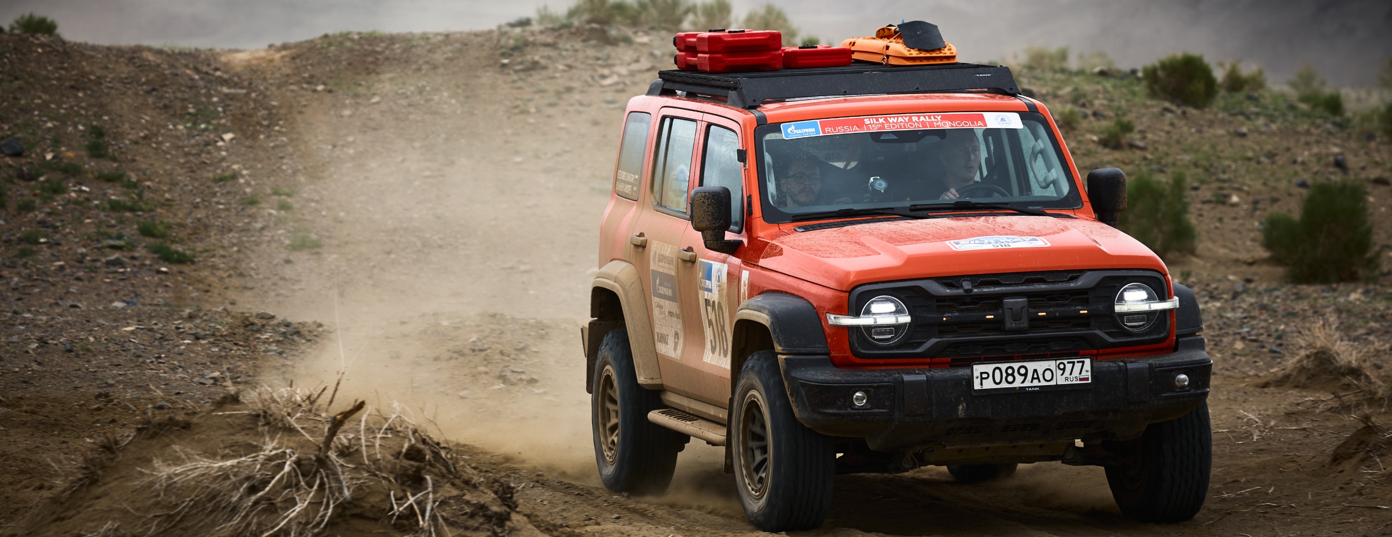 Победа GWM TANK в ралли «Шелковый путь»